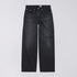 Wide Pant, 13oz Kaihara Right Hand Black Denim - Black deep dark used