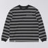 Bolton LS T-Shirt - Black / Grey (Garment Washed)