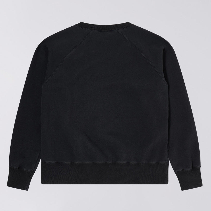 Made In Japan Raglan Sleeve Crew - Black Ozone