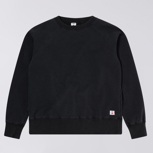 Made In Japan Raglan Sleeve Crew - Black Ozone