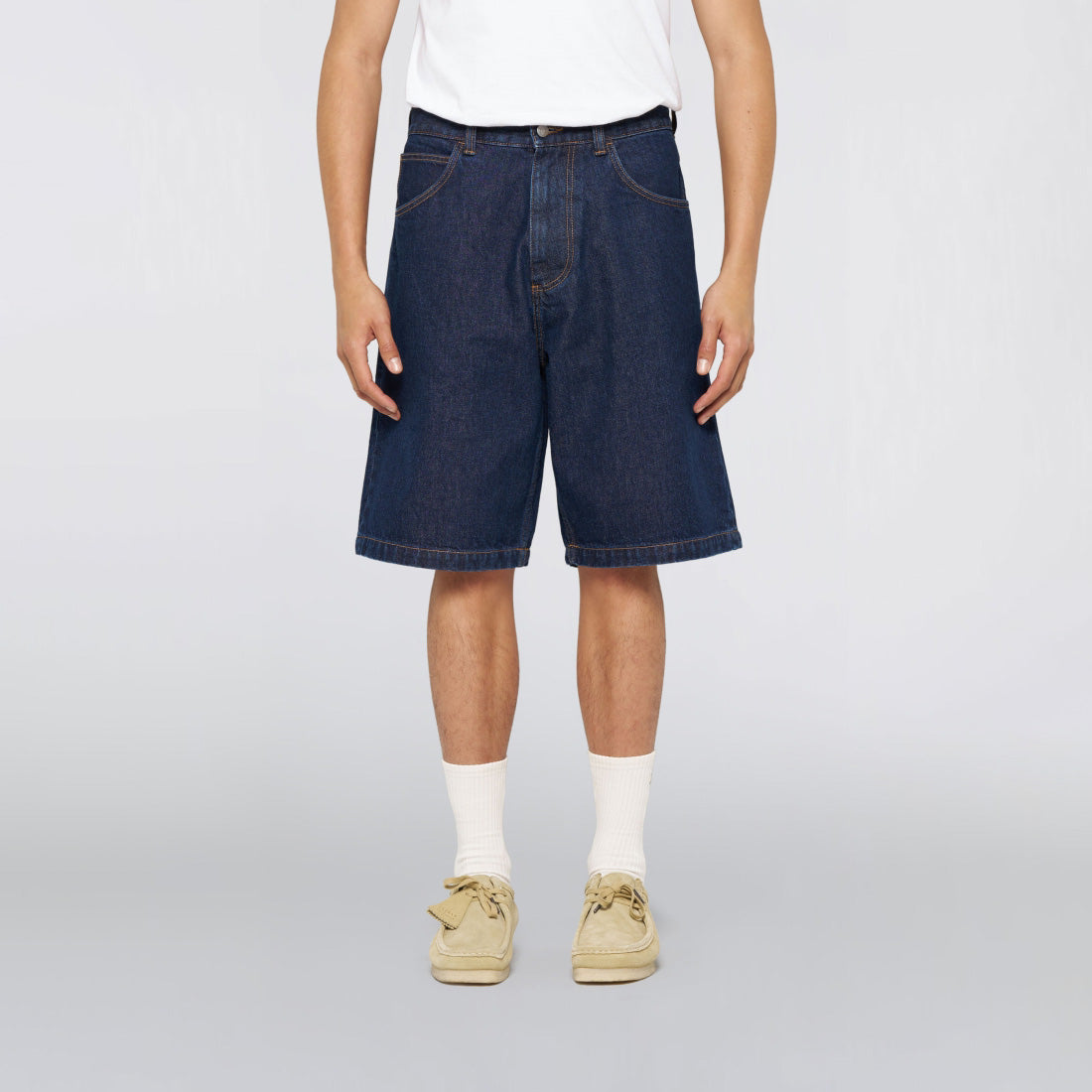 Worker Short - Blue (Dark Marble Wash)