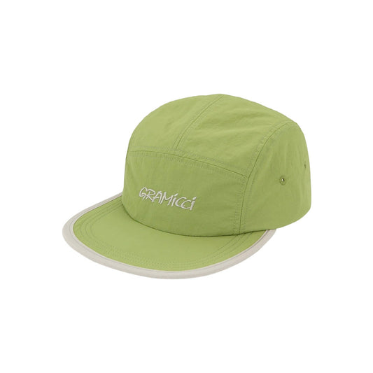 Nylon 5 Panel Cap - Jade Green