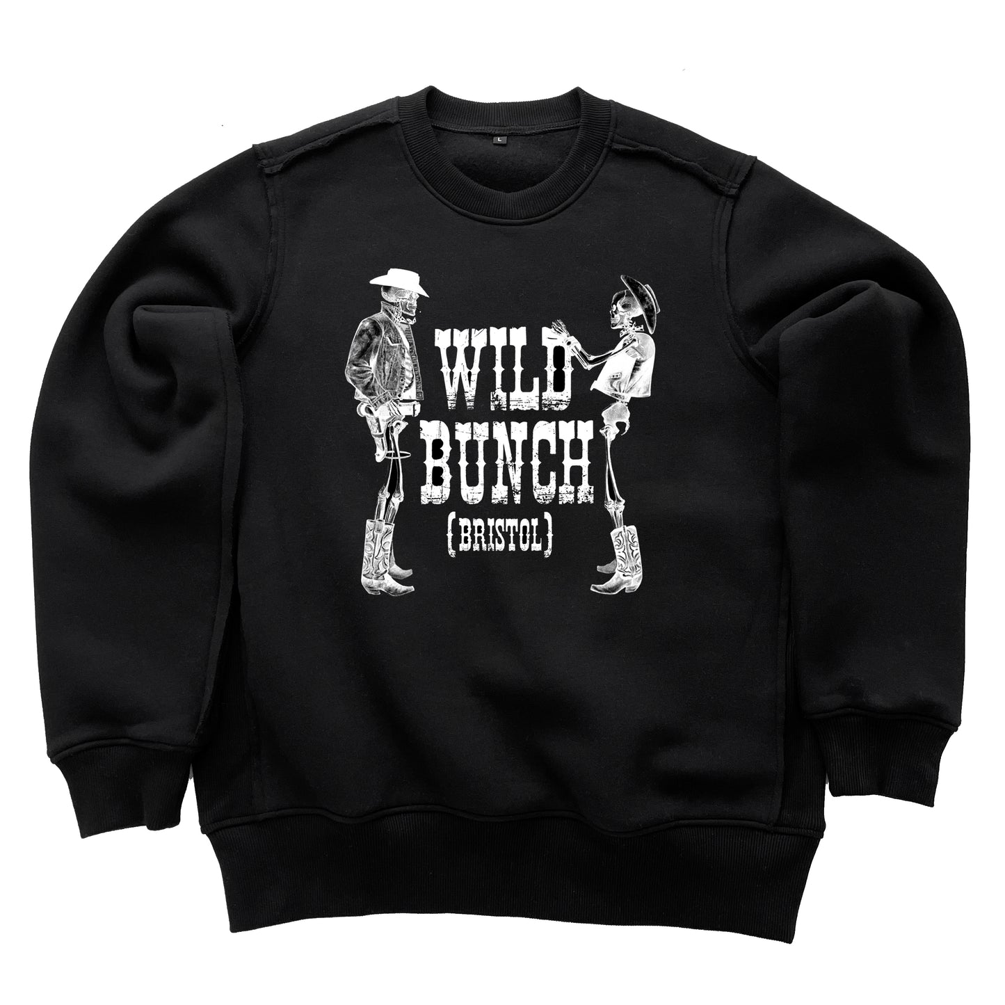 AKA Six X Wild Bunch Cowboys Sweatshirt - Black