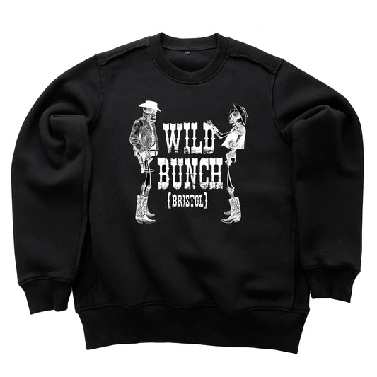 AKA Six X Wild Bunch Cowboys Sweatshirt - Black