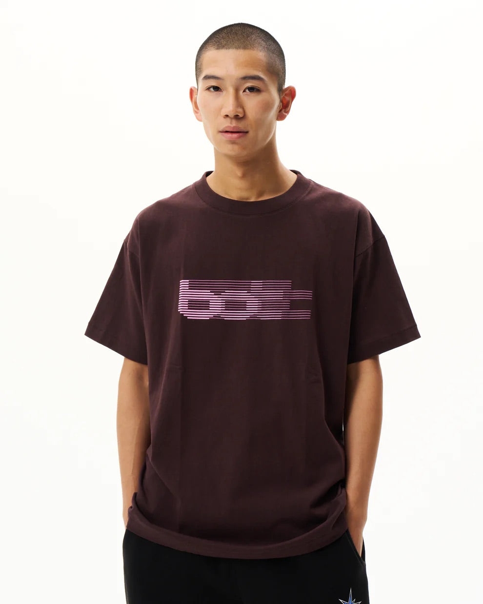 Blur Tee - Brown