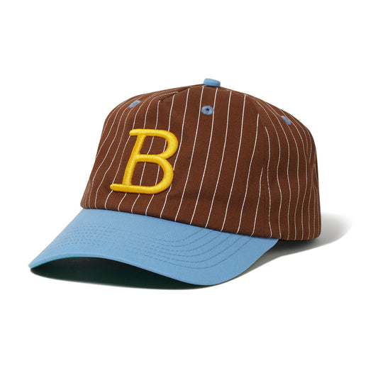 League Baseball Cap - Brown / Sky Blue
