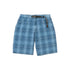 Lagoon Short - Denim Plaid