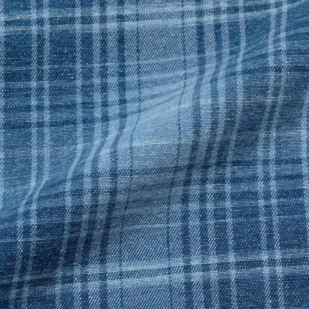 Lagoon Short - Denim Plaid