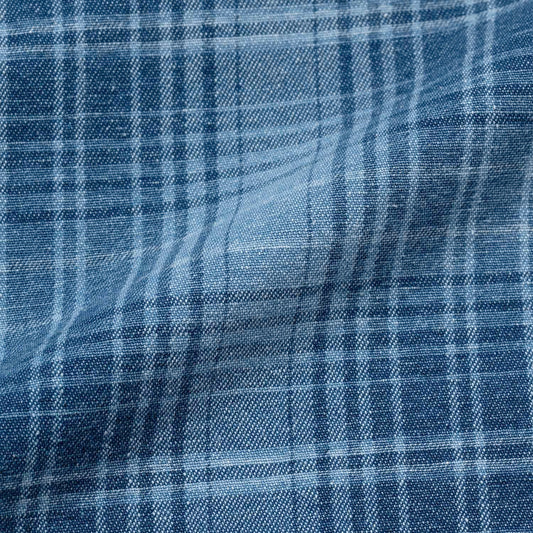 Lagoon Short - Denim Plaid