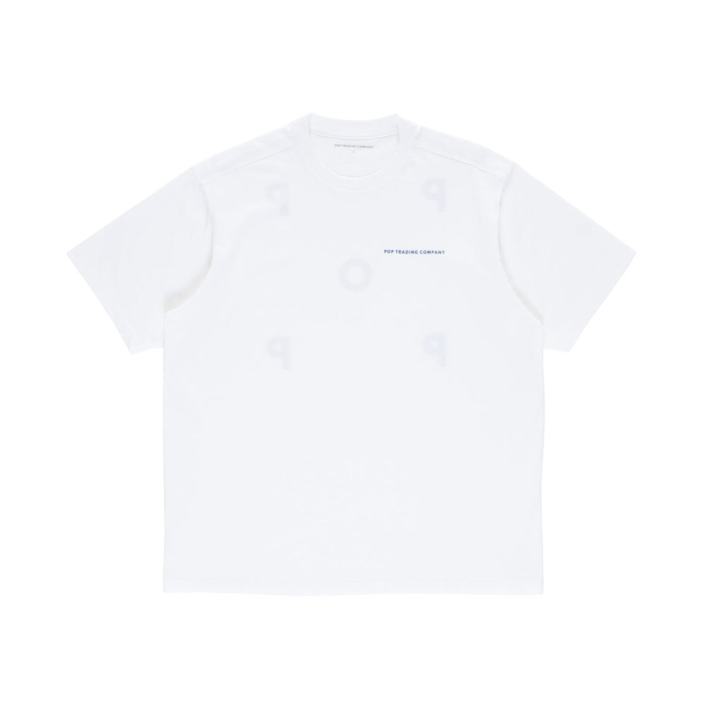 Logo Tee - White / Dutch Blue