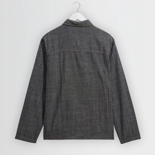 Manilla L/S Chambray Shirt - Washed Indigo