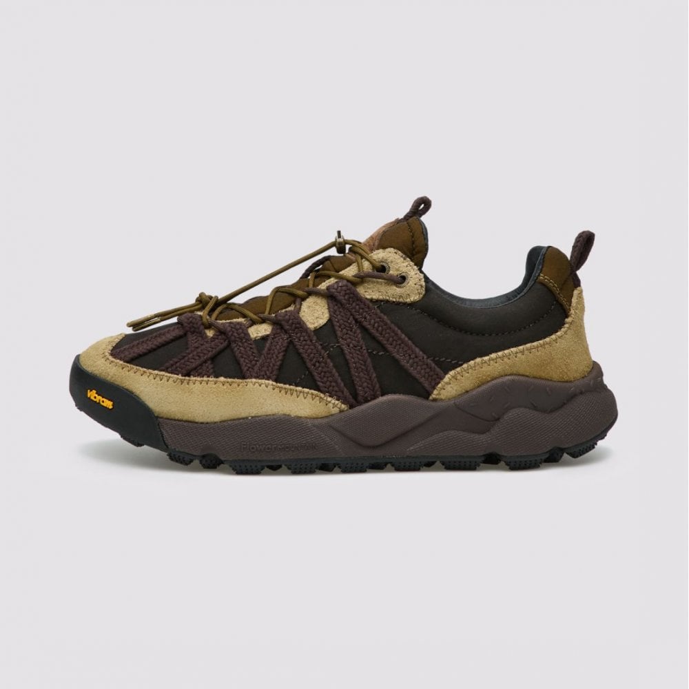 Nicholas Daley X Flower Mountain Iwano 2 Uni, Suede / Technical Fabric - Green / Brown