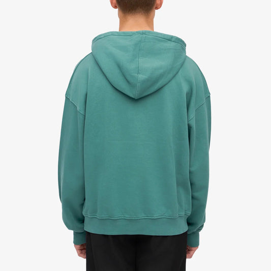 Organic Oversized Hood - Pine Green
