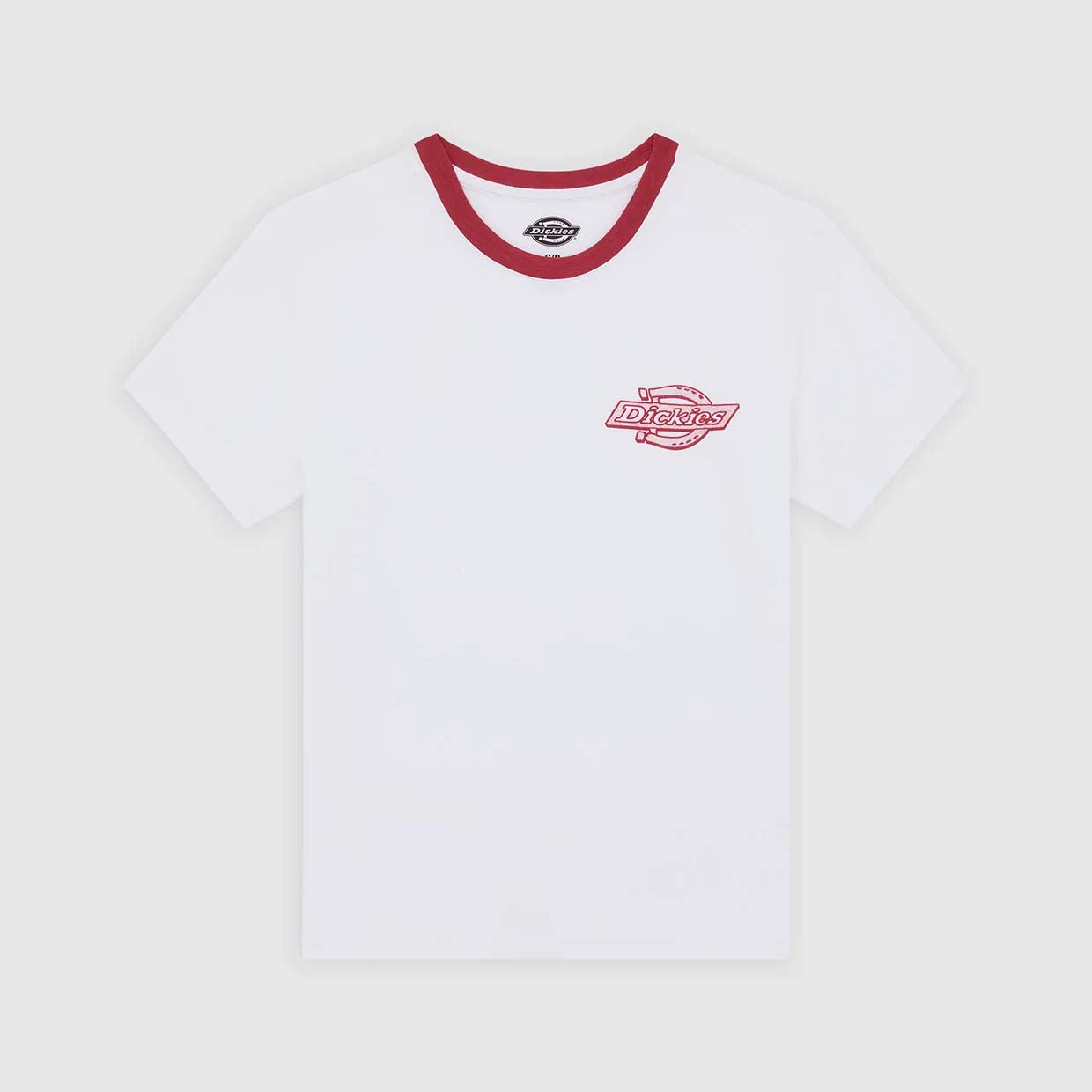 W' Plainville Ringer Tee - White