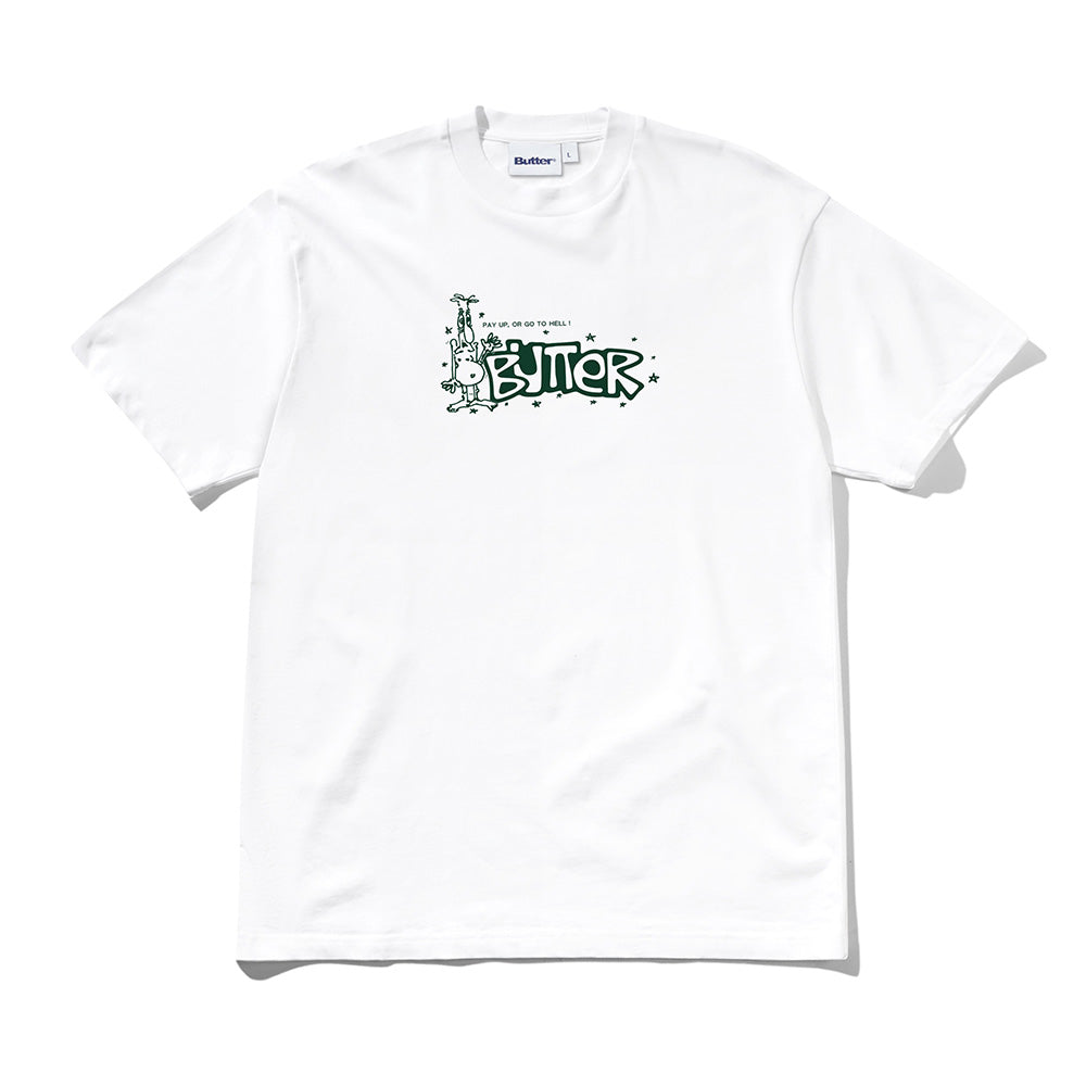 Pay Up Tee - White