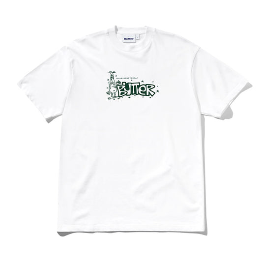 Pay Up Tee - White