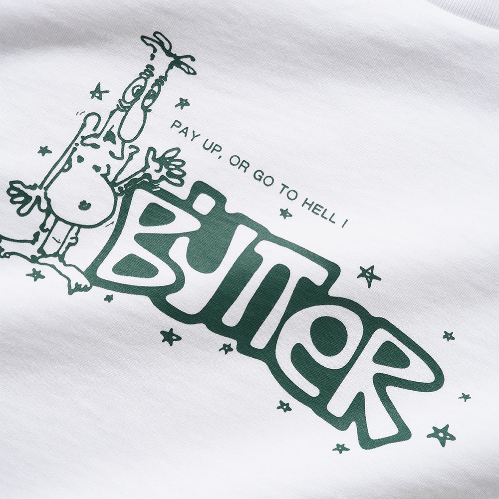 Pay Up Tee - White