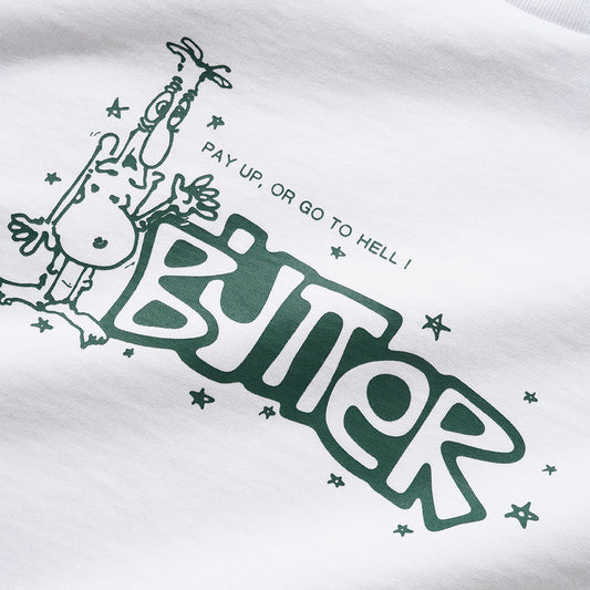 Pay Up Tee - White