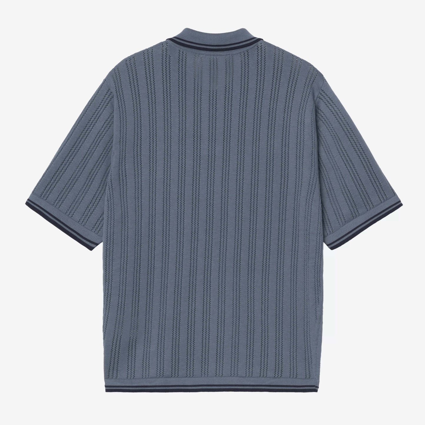 S/S Ramsey Polo - Velvet Blue / Deep Night