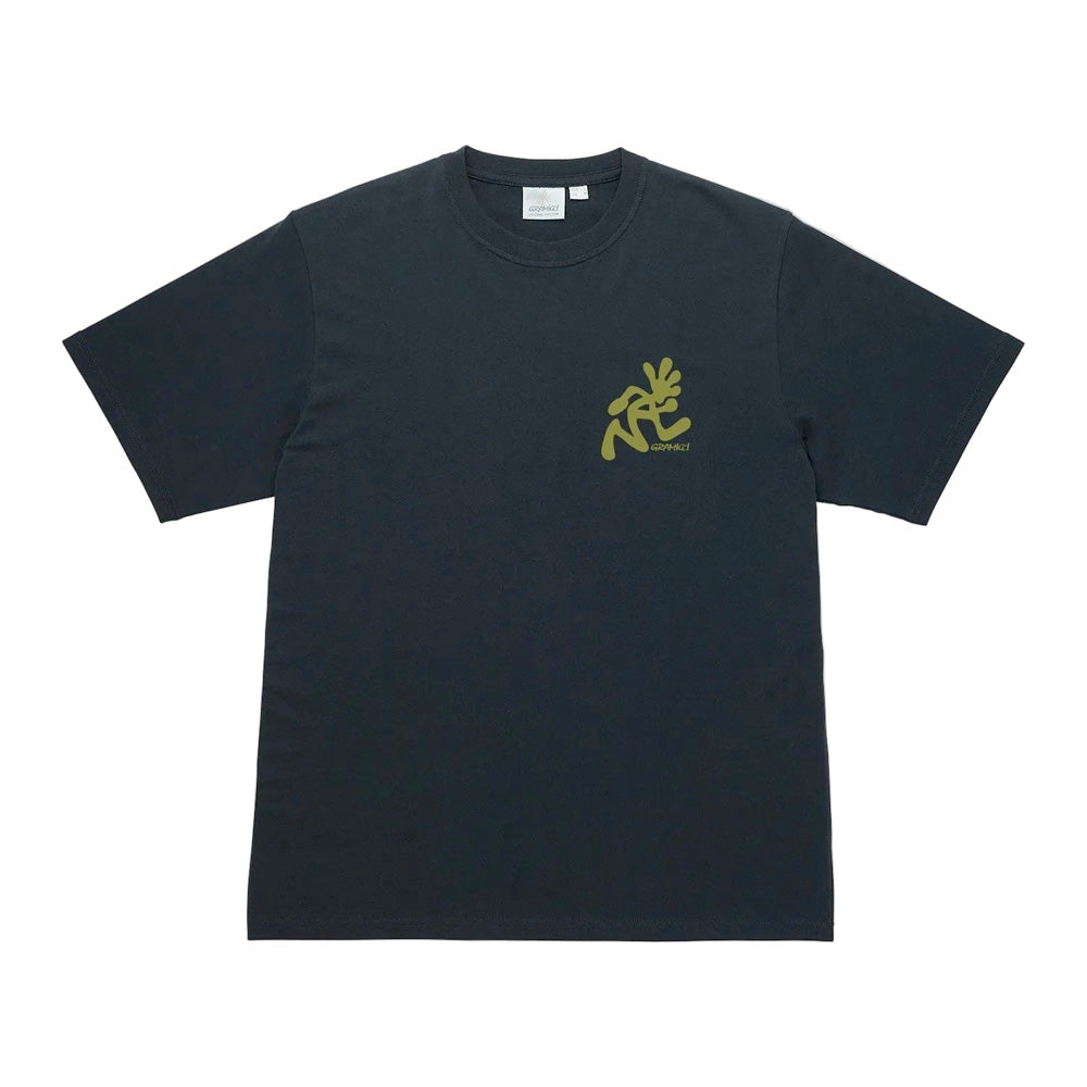 Running Man Tee - Vintage Black