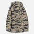 7274 Bonsai Tigerstripe Asym Parka - Woodland