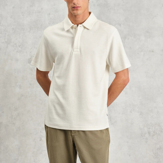 Shore SS Polo - Ecru