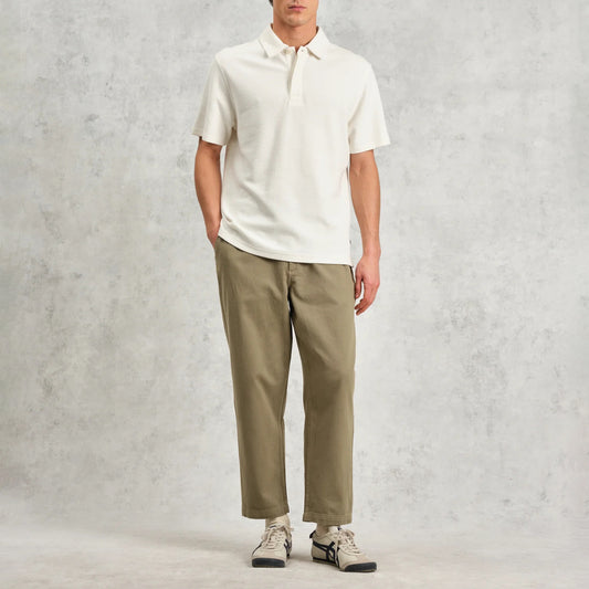 Shore SS Polo - Ecru