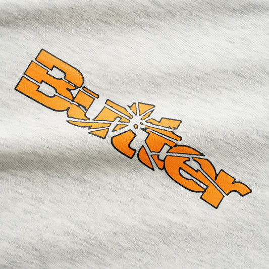 Smashed Logo Tee - Ash
