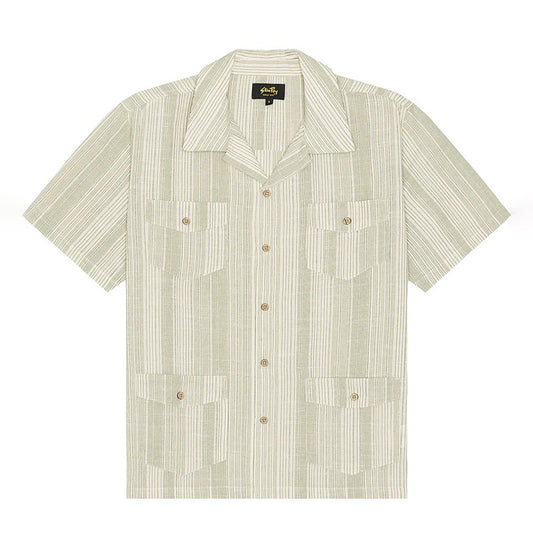 Mexicali SS Shirt - Green Stripe