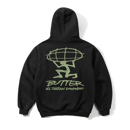 Terrain Pullover Hood - Black