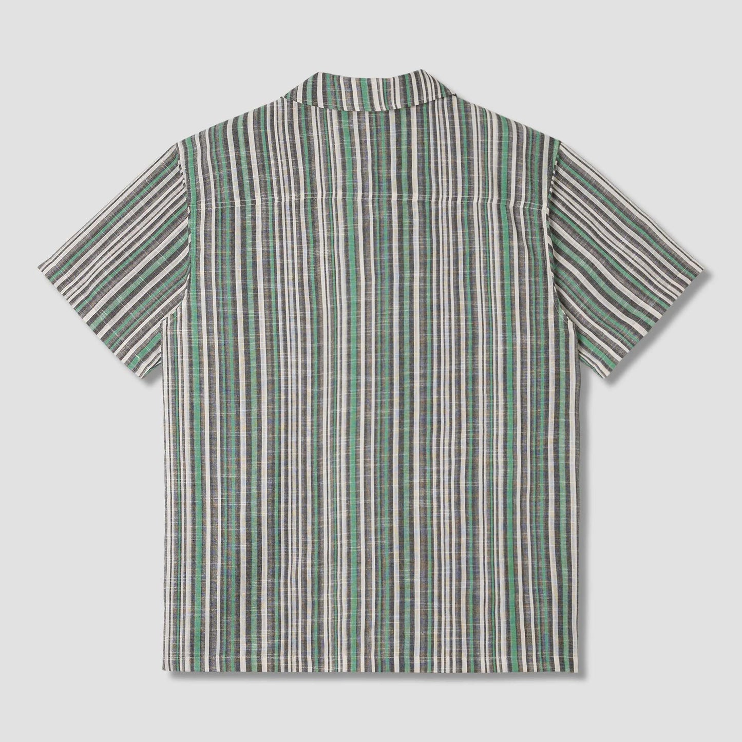 Tour Shirt - Black / Green Stripe
