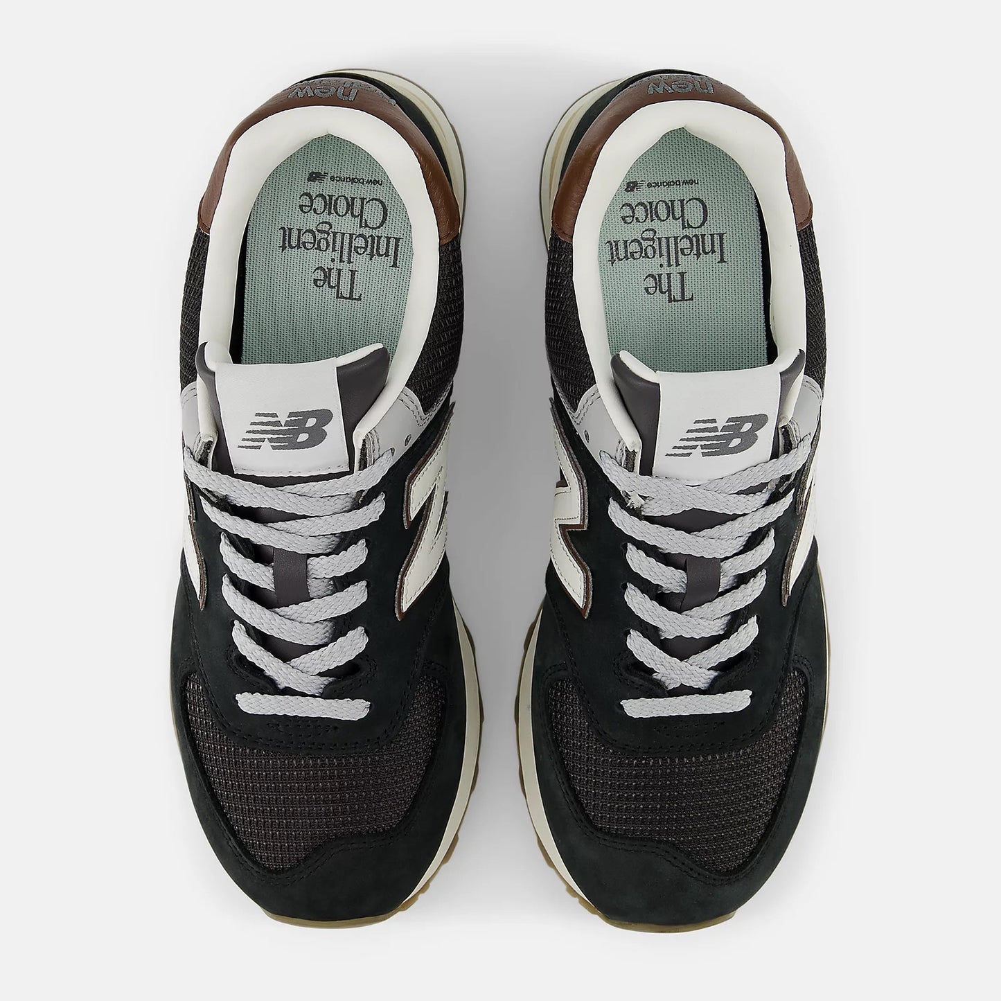 574 - Brown / Dark Silver Metallic - U5748SB