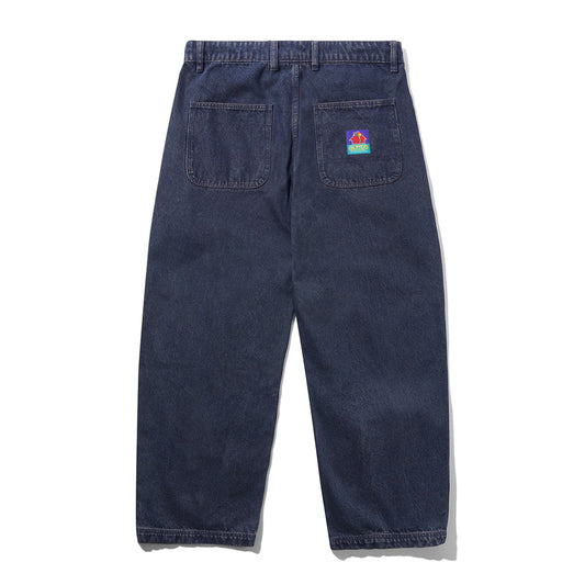 Work Pants - Distressed Tinted Indigo