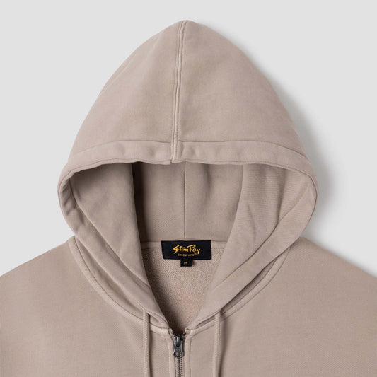 Patch Zip Hood - Eucalyptus